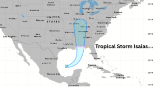 Isaias Strengthens in Gulf; Jeff Davis Moves Homecoming Game Ahead of Potential Storm Impacts